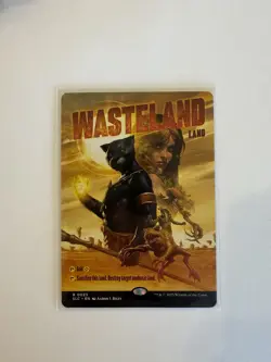 Wasteland Secret Lair: An Encyclopedia Of Magic MTG Regular Near Mint - Image 1