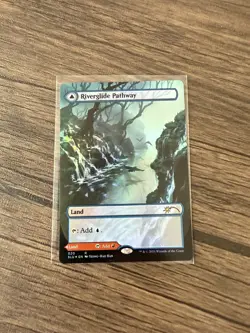 FOIL Riverglide Pathway / Lavaglide ~ Secret Lair [ NearMint ] [ Magic MTG ] - Image 2