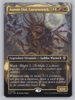 Auntie Ool, Cursewretch (Borderless) M Commander: Lorwyn Eclipsed 2 NM - Image 1