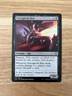 Stronghold Rats Magic The Gathering Time Spiral Remastered NM - Image 1