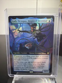 MTG Lady Octopus, Inspired Inventor 0252 Foil (Extended Art) Marvel’s Spider-Man - Image 1
