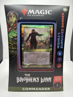 Magic The Gathering MTG Brothers’ War Commander Deck Mishra’s Burnished Banner - Image 1