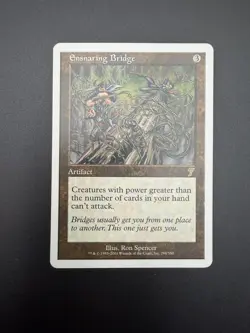 MTG; Ensnaring Bridge; 7th Edition; Magic the Gathering; LP-NM - Image 2