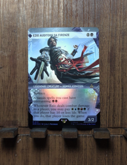 MTG❤ Ezio Auditore da Firenze ( FOIL Showcase ) Assassin's Creed NEAR MINT😍😍 - Image 2