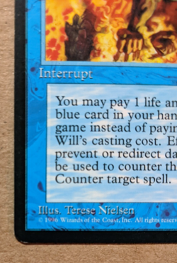 Force of Will - Alliances - Lightly Played | MTG - Image 3