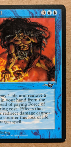 Force of Will - Alliances - Lightly Played | MTG - Image 4