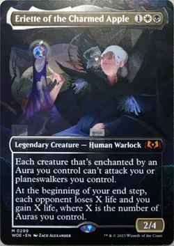 Eriette of the Charmed Apple (Borderless) M Wilds of Eldraine 299 NM - Image 1