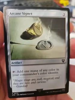 MTG - The Lord of the Rings - Arcane Signet - NM - NF - Image 1