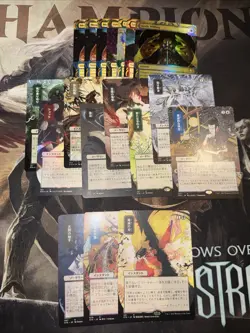 Mtg Strixhaven Mystical Archives Nm Foil Japanese Alt Art Etched + English Lot - Image 5