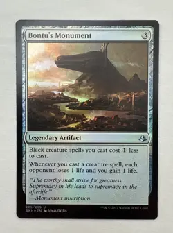 Bontu's Monument x1 *FOIL* MTG Amonkhet 1x Magic Near Mint NM - Image 1