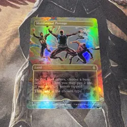 Multiversal Passage X1 Mtg Spider-Man Nm Foil Borderless - Image 1
