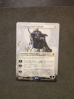 Tezzeret, Cruel Captain (Borderless) Edge of Eternities Regular (SO CLEAN) - Image 1