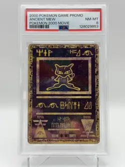 2000 Pokemon Game Promo Ancient Mew 2000 Movie PSA 8 - Image 1