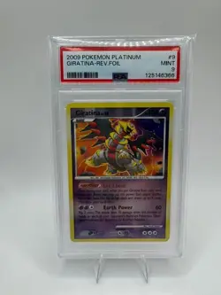 Pokemon Giratina TCG Platinum 9/127 Reverse Holo Rare Card PSA 9 (LOW POP) - Image 1