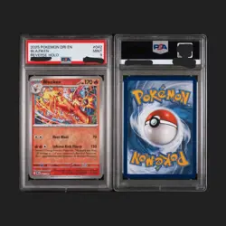 Reverse Holo Blaziken #042/182 Rare SV10: Destined Rivals Pokemon PSA 9 - Image 1