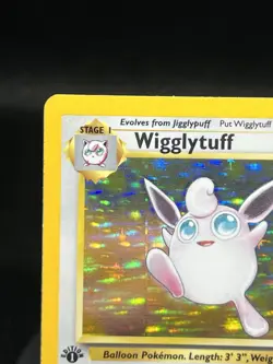 Pokemon TCG Wigglytuff 16/64 Jungle 1st Edition Holo Rare LP - Image 2