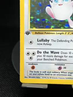 Pokemon TCG Wigglytuff 16/64 Jungle 1st Edition Holo Rare LP - Image 5