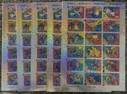 Pokemon- *Rare* Uncut Sheets nice bundle of 12 full sets - Image 2
