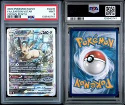 2023 Pokemon Sword & Shield Crown Zenith Leafeon GG35 PSA 9 - Image 3