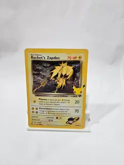 Rockets Zapdos #15/132 CCC Celebrations Classic Collection Holo Pokemon TCG - Image 1