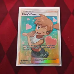 Pokemon TCG Unified Minds Misty's Favor 235/236 Full Art NM/LP - Image 3