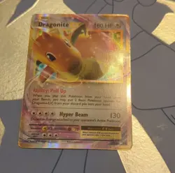 Pokemon TCG Dragonite EX 72/108 Evolutions 180HP Ultra Rare Holo English 2016 - Image 1