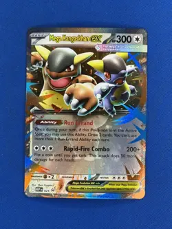 Pokemon Mega Evolution - Mega Kangaskhan Ex 025 Black Star Promo - Image 1
