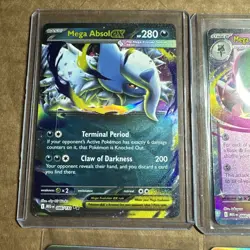 Pokemon TCG Mega Evolution EX(3) Holos(11) Lot no duos - Image 2