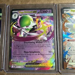 Pokemon TCG Mega Evolution EX(3) Holos(11) Lot no duos - Image 3