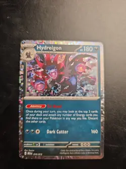 Hydreigon 010/015 Holo 2024 McDonald's Promo Pokemon TCG Near Mint 010/015 - Image 1