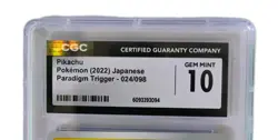 Pikachu Pokemon 2022 Japanese Paradigm Trigger 024/098 CGC Gem Mint 10 - Image 2