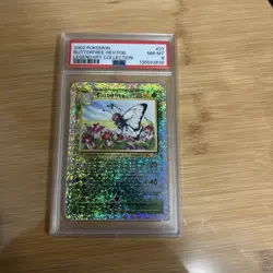 2002 POKEMON LEGENDARY COLLECTION #21 BUTTERFREE-REVERSE FOIL PSA 8 - Image 2
