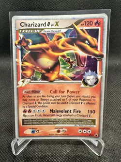 Pokemon Charizard G LV. X DP45 Diamond & Pearl Holo Black Star Promo - Image 1