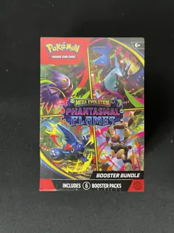 Pokemon TCG Phantasmal Flames Factory Sealed Booster Bundle Box - Image 1