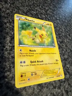 Pokemon TCG Pikachu Generations 26/83 Regular LP. - Image 1