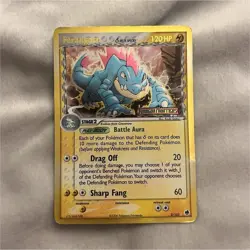 Pokemon TCG Feraligatr 2/101 Dragon Frontiers Holo Rare Delta Species 120 HP - Image 1