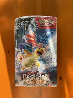 Pokemon TCG S&V Obsidian Flames Half Booster Box, 18 Booster Packs, New Sealed - Image 2