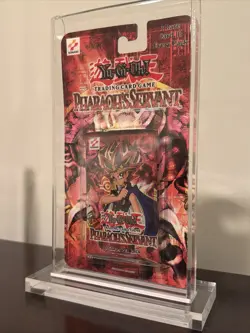 YuGiOh Pharaoh's Servant Blister Booster Pack Sealed Square Original Konami PSV - Image 5