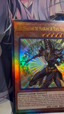 Yugioh Asian Eng INFO-AE006 Dark Magician the Magician of Black Magic Ult rare - Image 2