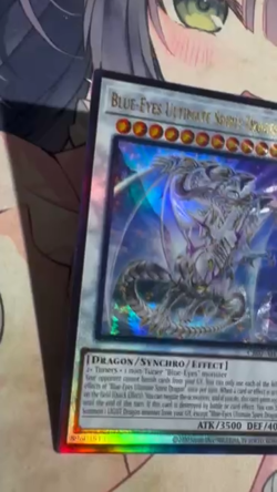 Yugioh Asian English CR07-AE072 Blue-Eyes Ultimate Spirit Dragon Ultimate rare - Image 2