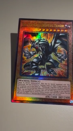 Yugioh Asian English ROTA-AE005 Red-Eyes Black Fullmetal Dragon Ultimate Rare - Image 2