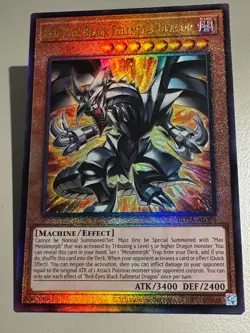 Yugioh Asian English ROTA-AE005 Red-Eyes Black Fullmetal Dragon Ultimate Rare - Image 5