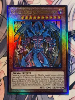 Yugioh Asian English CR03-AE003 Raviel, Lord of Phantasms Ultimate rareNM - Image 1
