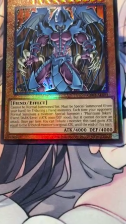 Yugioh Asian English CR03-AE003 Raviel, Lord of Phantasms Ultimate rareNM - Image 2