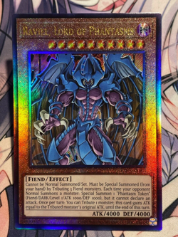 Yugioh Asian English CR03-AE003 Raviel, Lord of Phantasms Ultimate rareNM - Image 3
