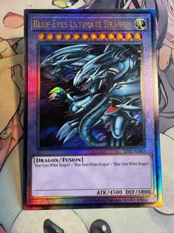 Yugioh Asian English ES01-AE019 Blue-Eyes Ultimate Dragon Ultimate rare NM - Image 3