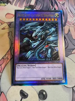 Yugioh Asian English ES01-AE019 Blue-Eyes Ultimate Dragon Ultimate rare NM - Image 4