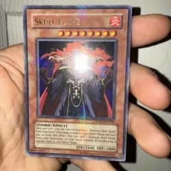 Lightly Played Skull Flame - WB01-EN002 - Ultra Rare - Unlmited Edition - YuGiOh - Image 1