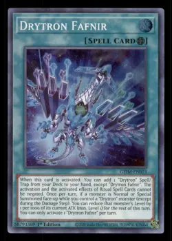 Yugioh Drytron Fafnir #GEIM-EN031 Genesis Impact LP - Image 1