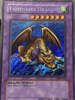 Original Print - Thousand Dragon - MRD-143 - Secret Rare - MP - HOLO BLEED - Image 1
